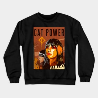 Cat Power Crewneck Sweatshirt